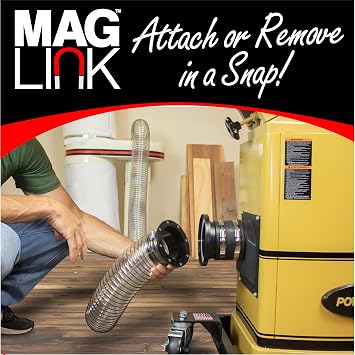 MagLink 4 Surface Mount Dustport Steel Ring Receiver & 4 MagLink Starter Kit