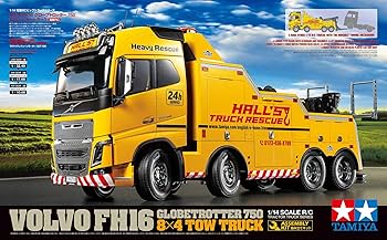 Tamiya Tamiya-56362 1:14 Volvo FH16 Tow Truck 8x4 zestaw