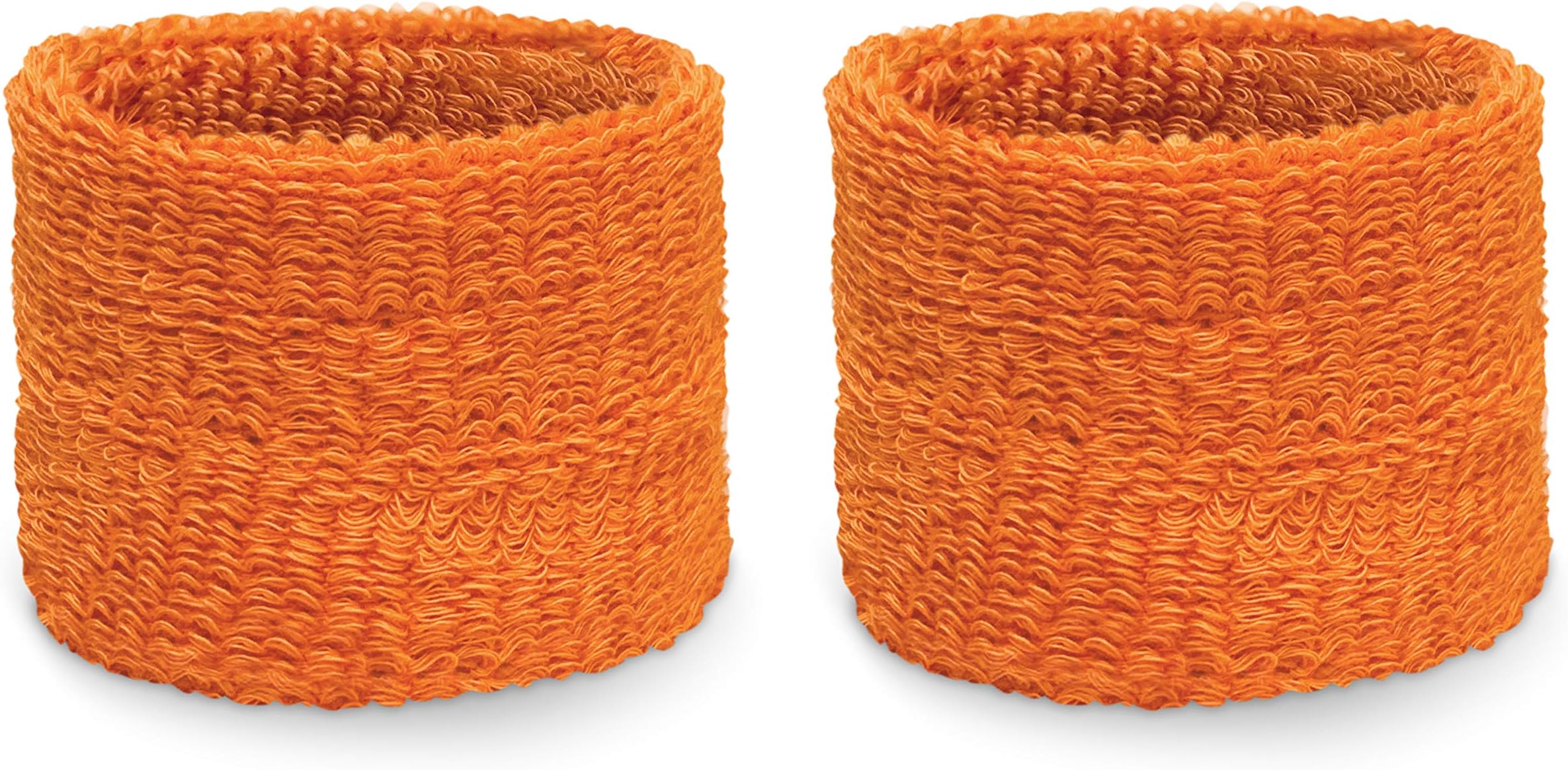 Unisex Youth Kids Cotton Terry Wrist Bands/Wristbands for Event use (1 Pair)