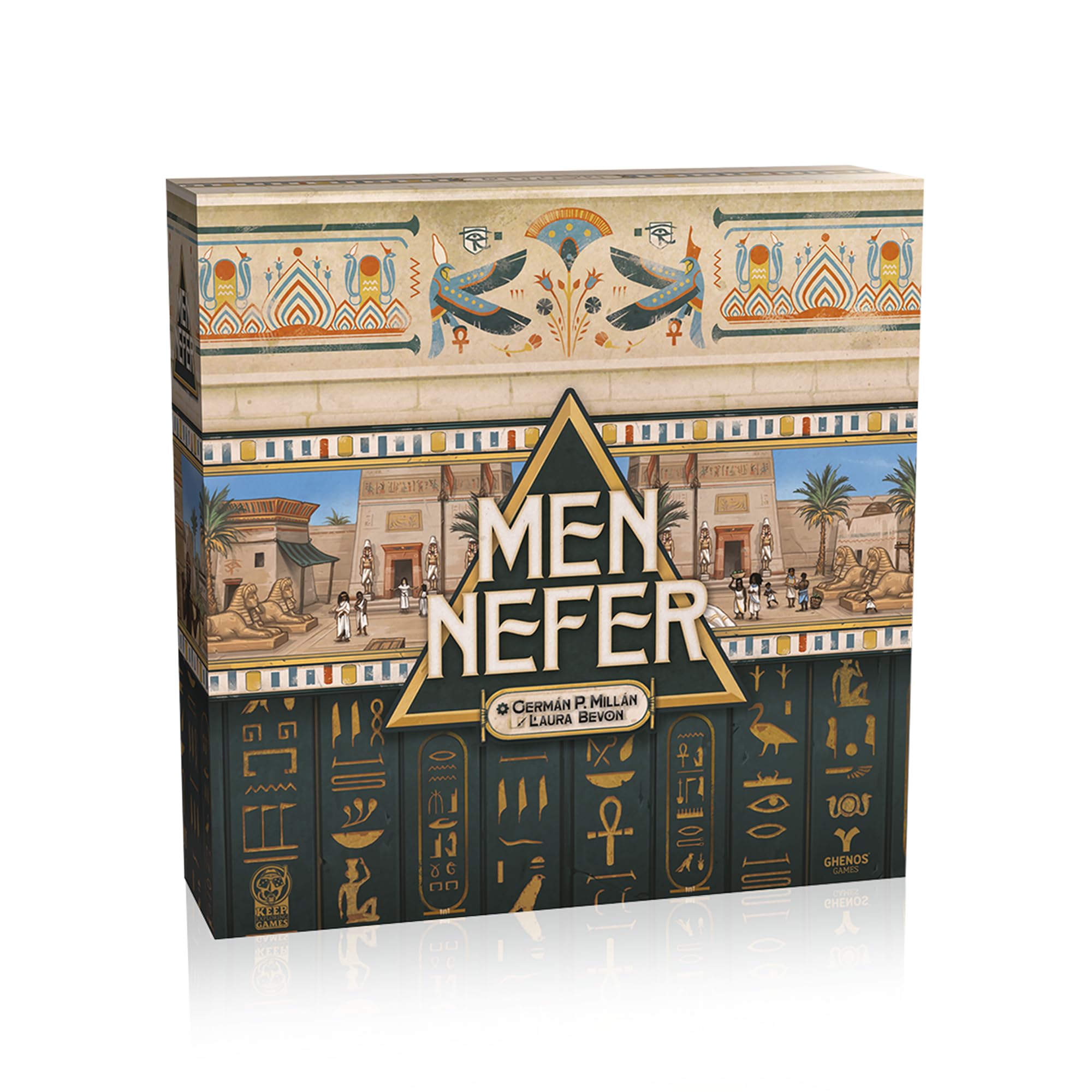 Men-Nefer - gra strategiczna - od 1 do 4 graczy - 60-120 minut - wydanie włoskie i holenderskie