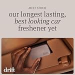Drift Car Air Freshener - Stone Air Freshener Car Odor Eliminator - Long Lasting Scent - Auto Accessories - Metal Clip - Essential Oils - Clean Ingredients - Cabana Scent Starter Kit