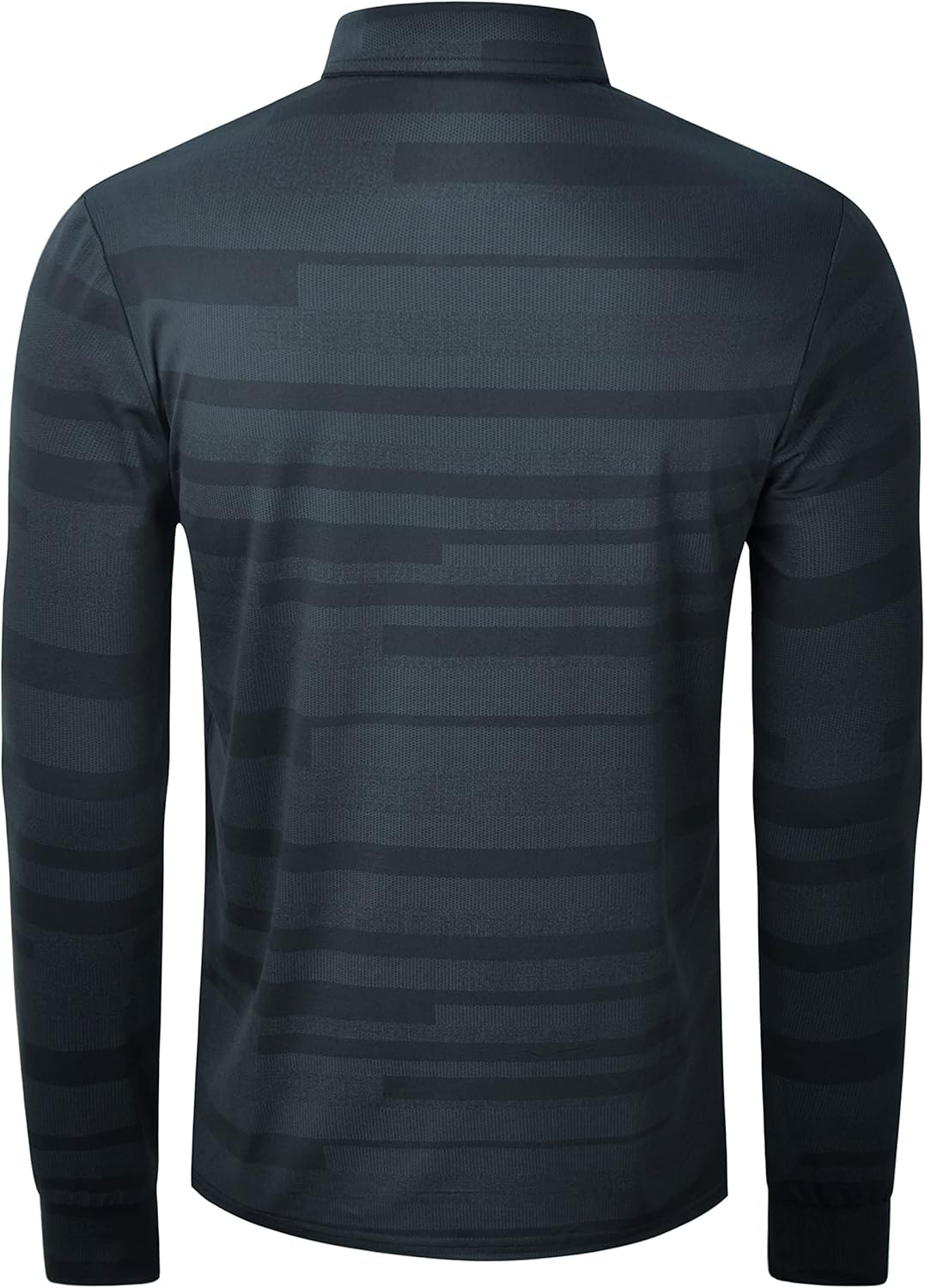 Long Sleeve Polo Shirts for Men Casual Dress Polo Tee Shirts Lightweight Quick Dry Collared Golf Shirt