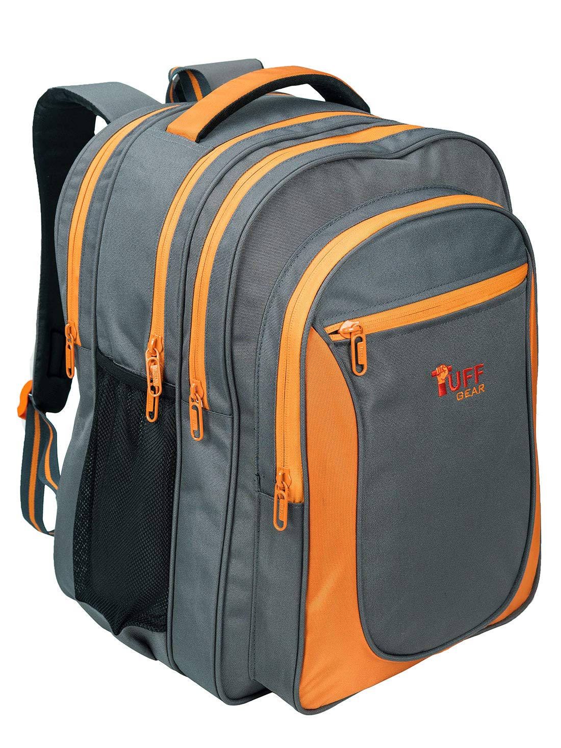 Tuffgear Polyester 13.25 inches Grey School Backpack