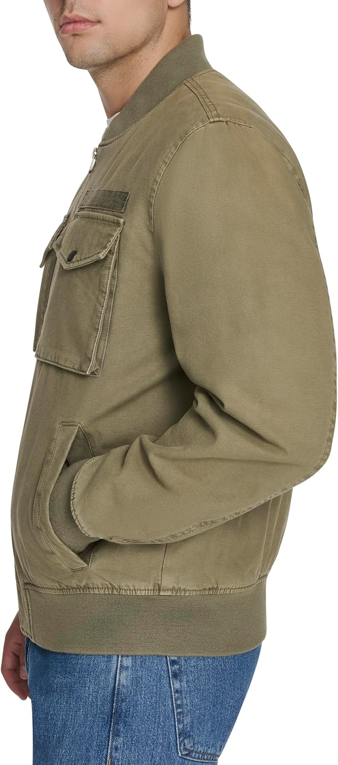 Levi's Men's Flight Satin Unfilled Ma-1 Bomber - Image 5