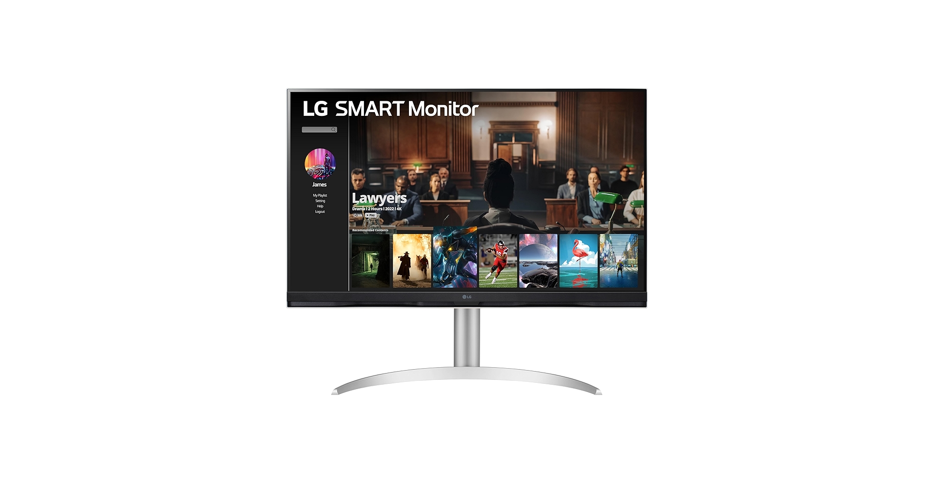 【完動・美品】LG Smart Monitor 32インチ｜32SQ730S-W Amazon.com: LG Smart Monitor (32SQ730S) - 32-Inch 4K UHD