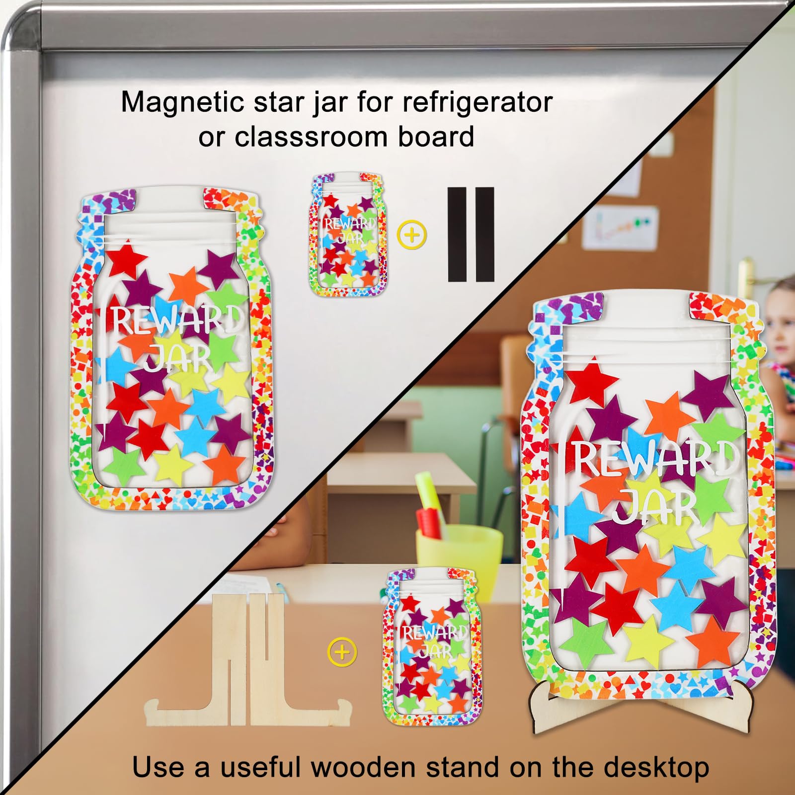Letter Magnets Magnetic Pencil Reward Jar System - 133 Piece Behavior ...