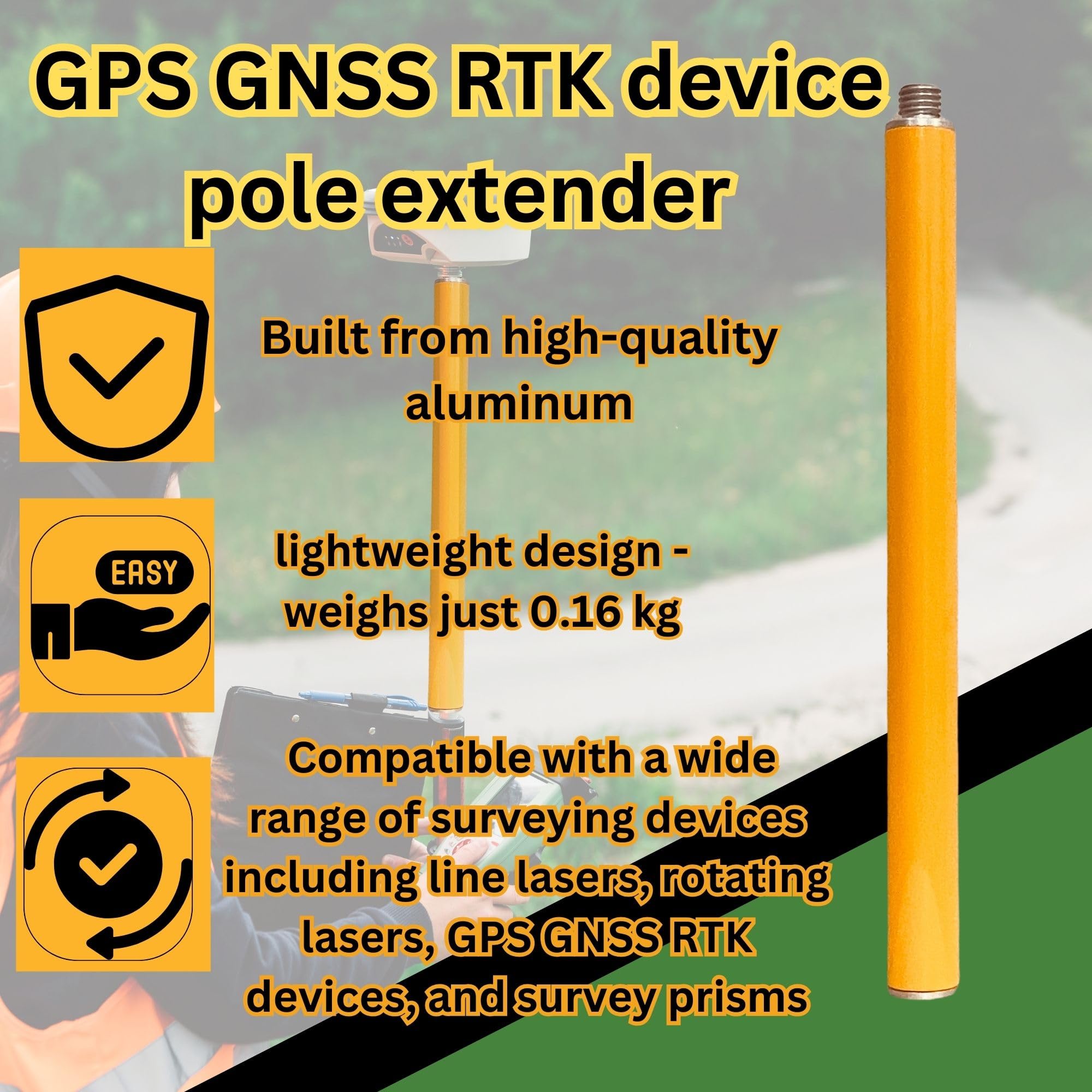Extend Your Laser Level & GPS Antenna -4