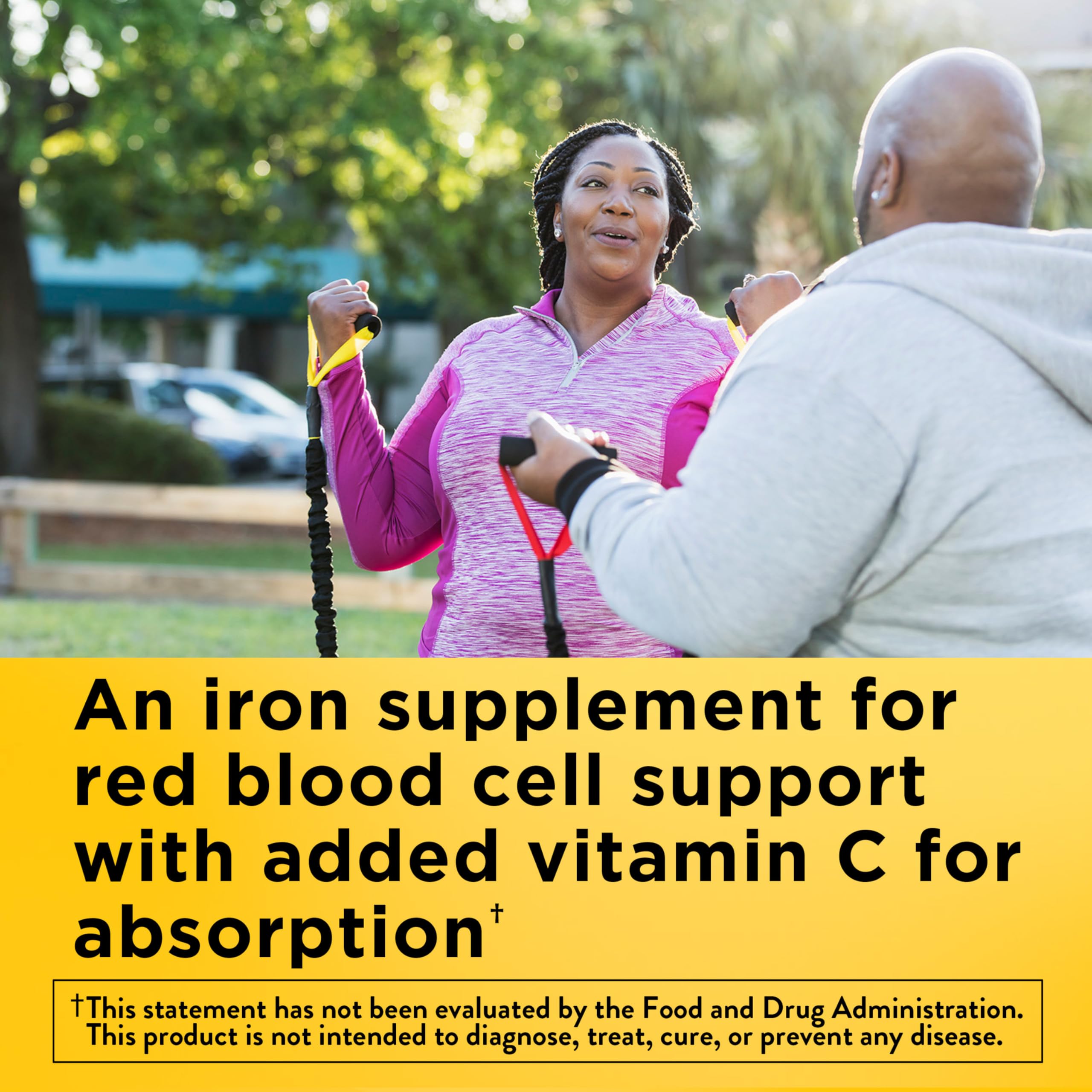 Nature Made Iron 18 mg per Serving Gummies with Vitamin C, 60 Gummies — Amazon image 2