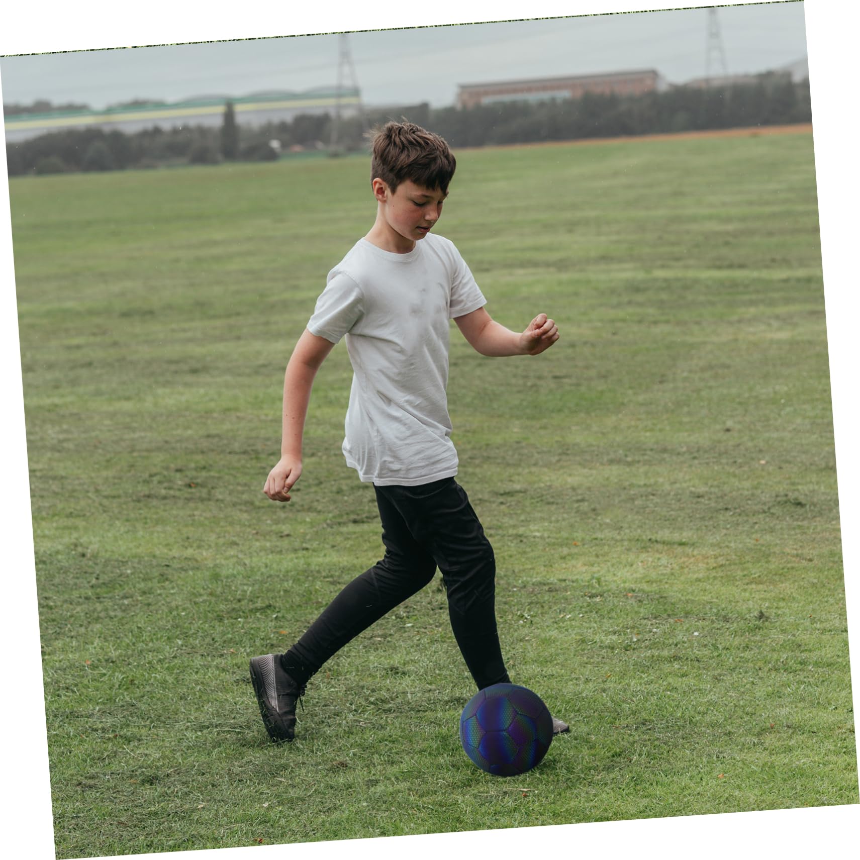 De Fútbol Holográfico Reflectante Adultos para Entrenamiento y Alta Visibilidad Cualquier Lugar