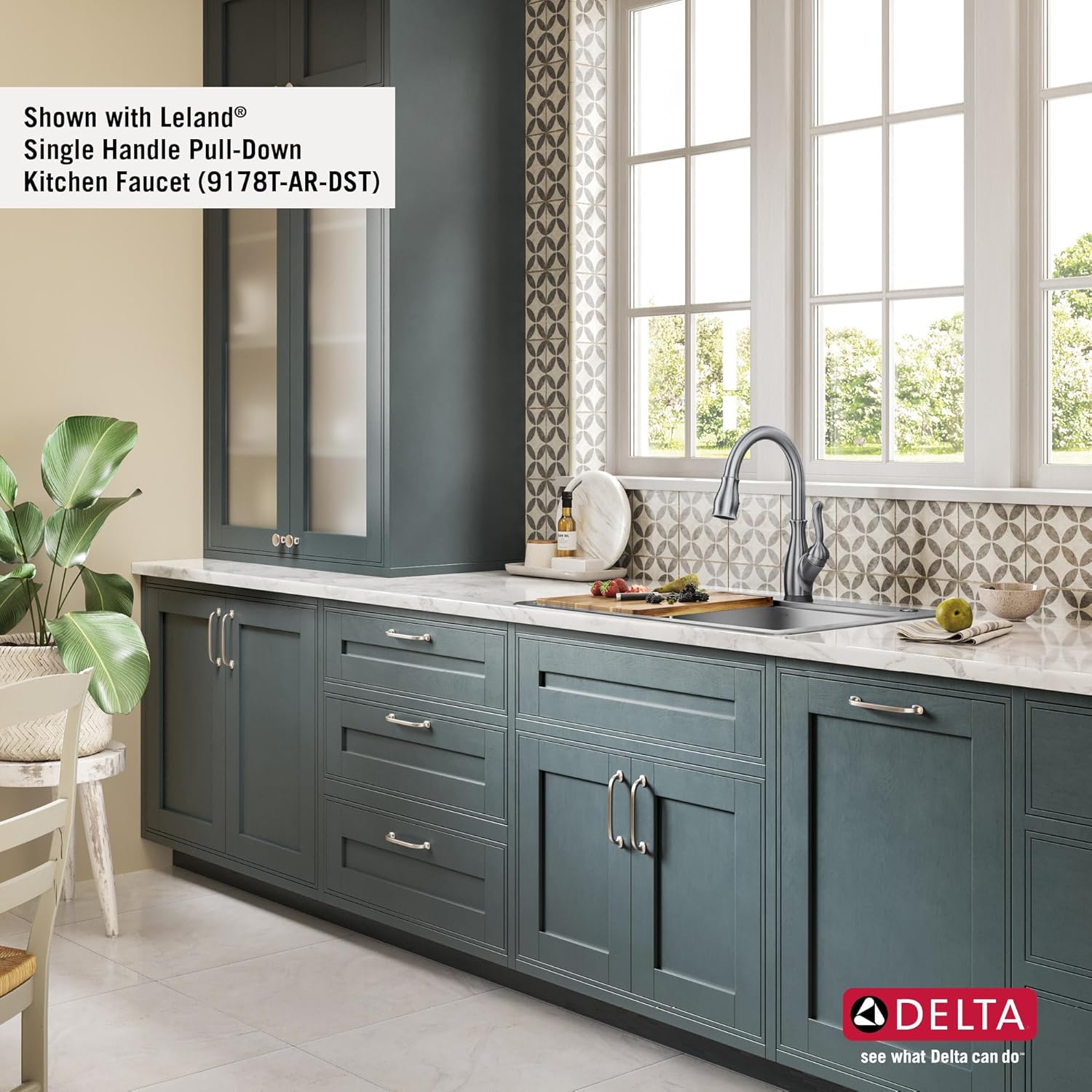 Delta 30" Stainless Steel Single Bowl Workstation Kitchen Sink