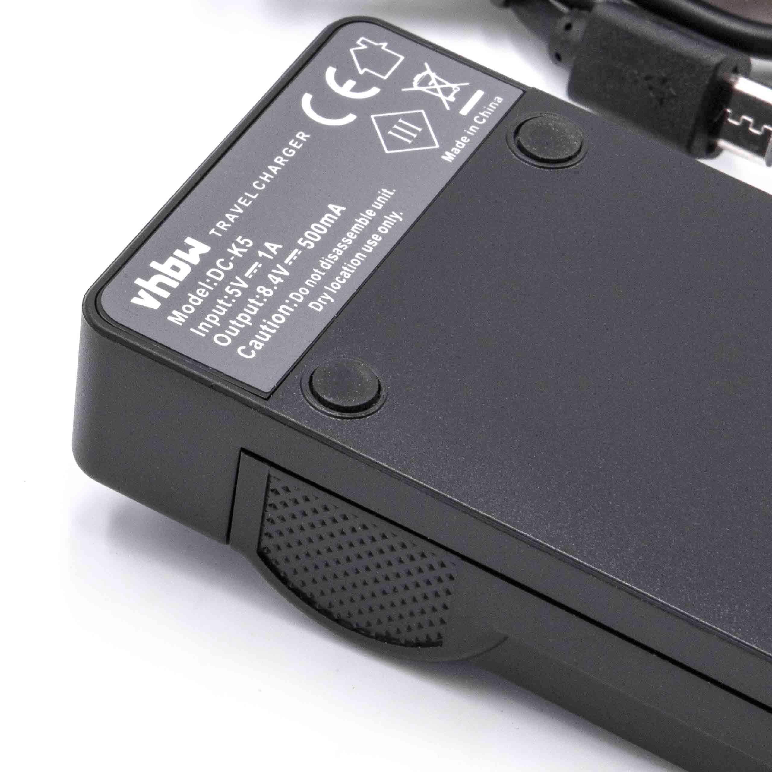 Chargeur Voiture + Secteur Pour Caméscope Hitachi DZ-MV200E - Neuf