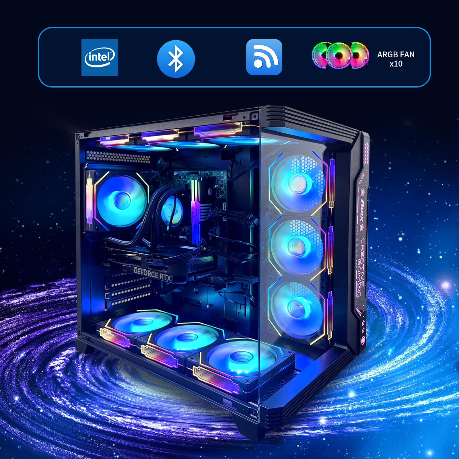 自作PC RTX 3070 TI I7-11700F Amazon.com: ARGB Gaming PC Desktop, i7-11700F (8-Core up to 4.9GHz