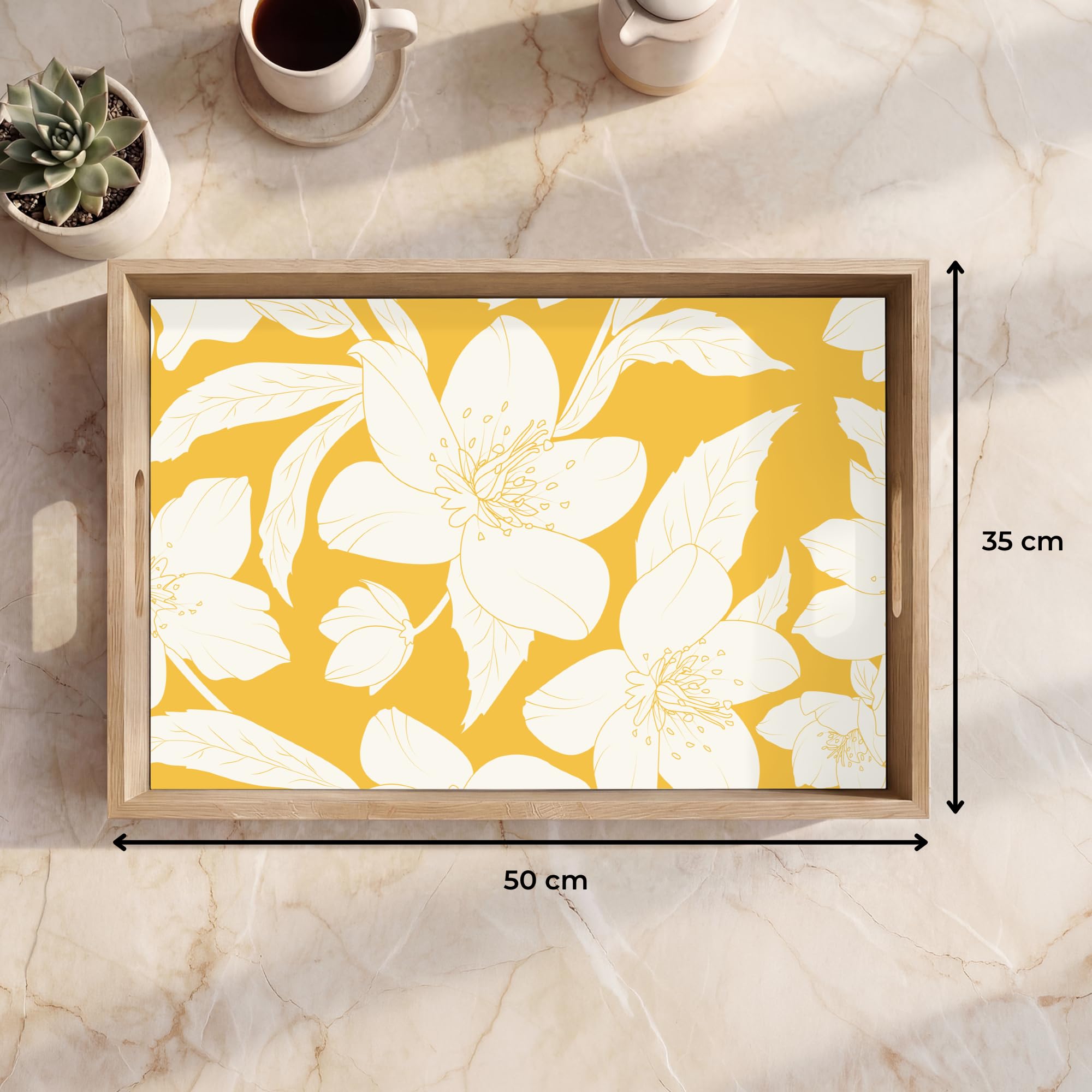 Plateau De Service Plateaux Repas Bois Decoratif Table Dejeuner