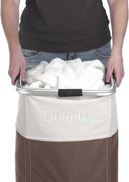 Whitmor Easy Care Laundry Hamper - Espresso