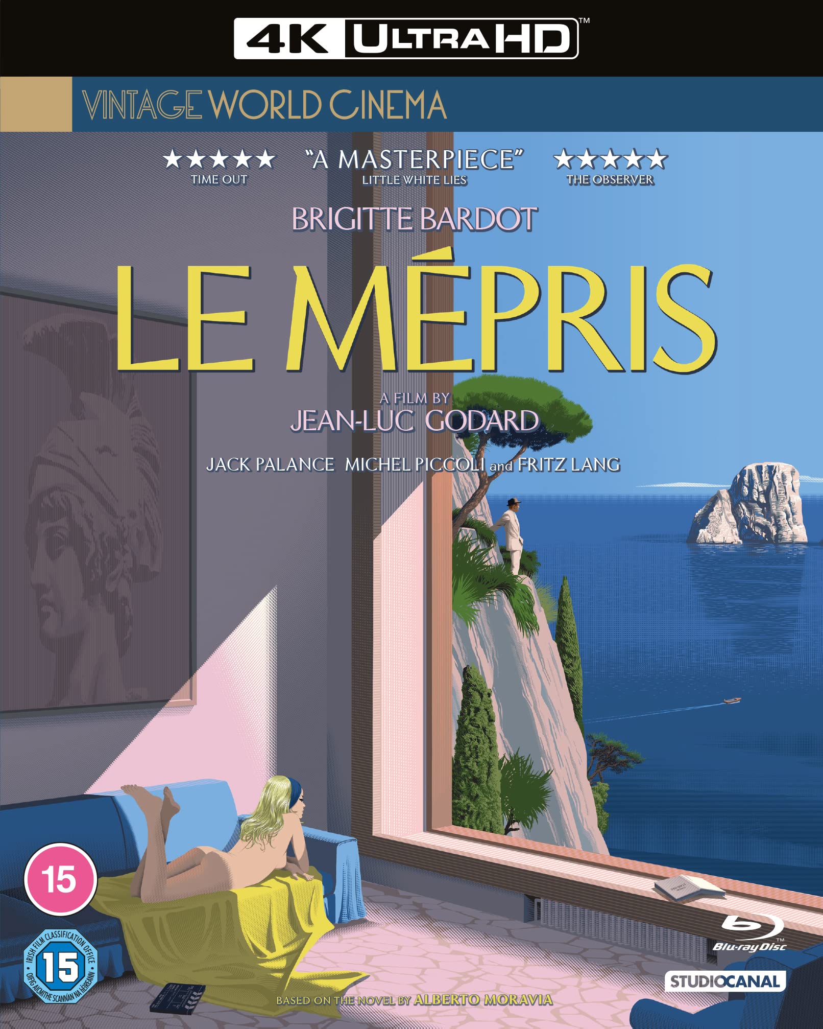 Le Mepris (60th Anniversary) (Vintage World Cinema) [Blu-ray] [Region A]