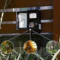 Vista 4 de GOODSMANN Transformador de bajo voltaje 45W Transformador de iluminación de paisaje para luces de paisaje de bajo voltaje con función