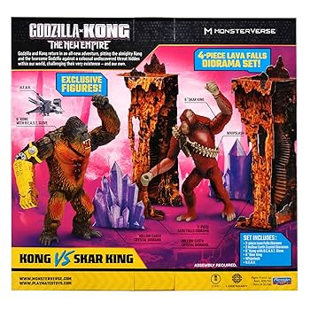 キングコングさん専用　briefing Amazon.co.jp: ゴジラ×コング:コングvsスカーキング6インチ