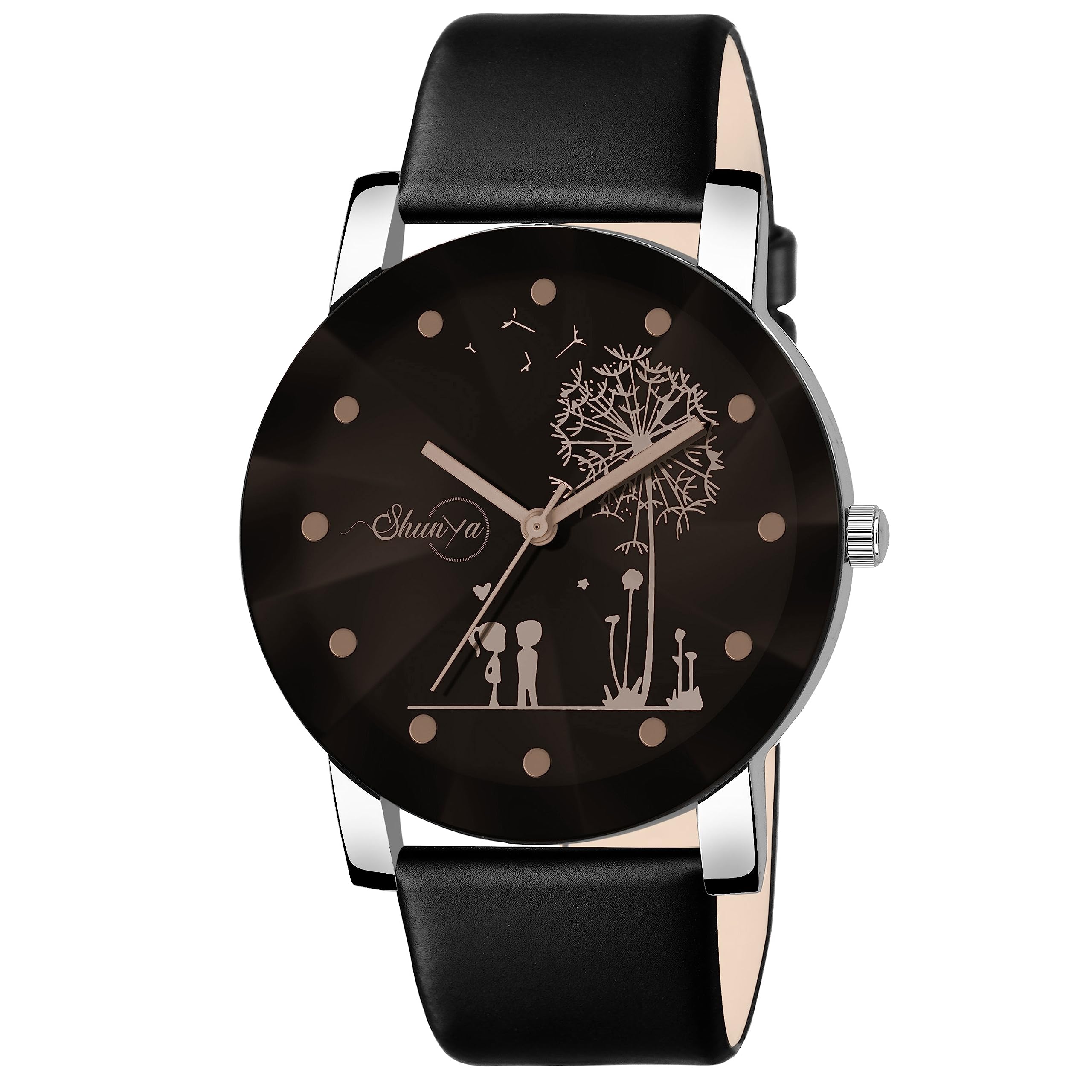 SATNAM ART Womens Metal Bezel Claspy Buckle Metal Case Analogue Watch-Pack of 1 (S-C-1028_Black) (B0CCLCZGW8) Amazon Price History, Amazon Price Tracker