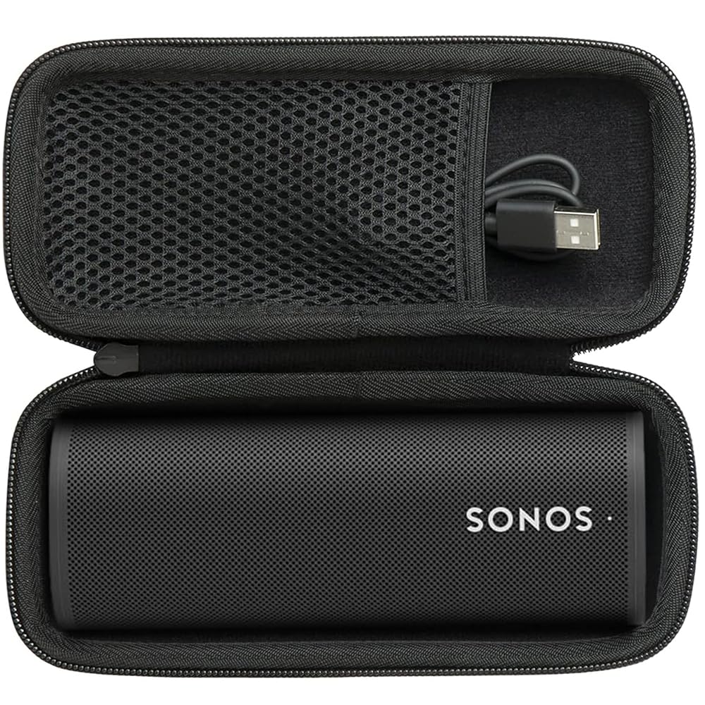 スピーカー (2 Room Set with)Sonos Roam WHITE&BLACK Amazon.com: khanka Hard Travel Case Replacement for Sonos