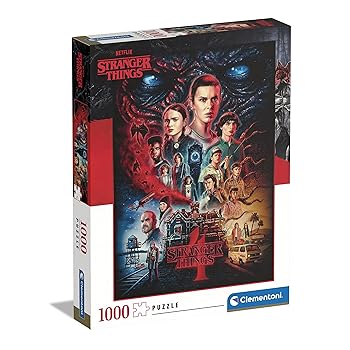 Clementoni 39686 Jigsaw Puzzle Stranger Things 1000 Pieces