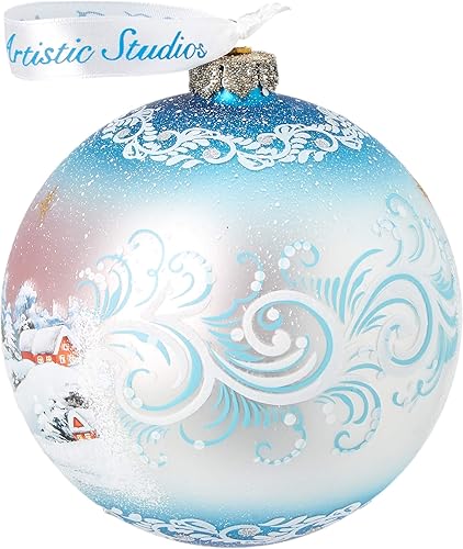 Miniatura 3 de G.DeBrekht - Adorno de cristal de bola de entrega especial, edición limitada, decoración navideña - 73845