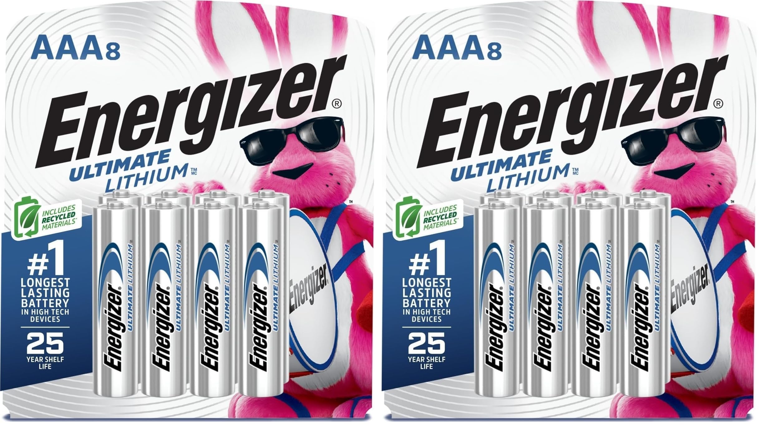 Energizer Ultimate Lithium AAA Batteries (16 Pack), Lithium Triple A Batteries