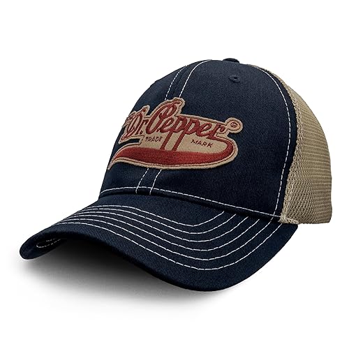 Vintage Drink Dr Pepper Hat - Mesh Back Dr Pepper