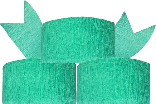 K-Kraft Serpentinas decorativas de papel crepé colgantes hechas en Estados Unidos para cumpleaños, fiestas, vacaciones, escuela, boda, ducha o