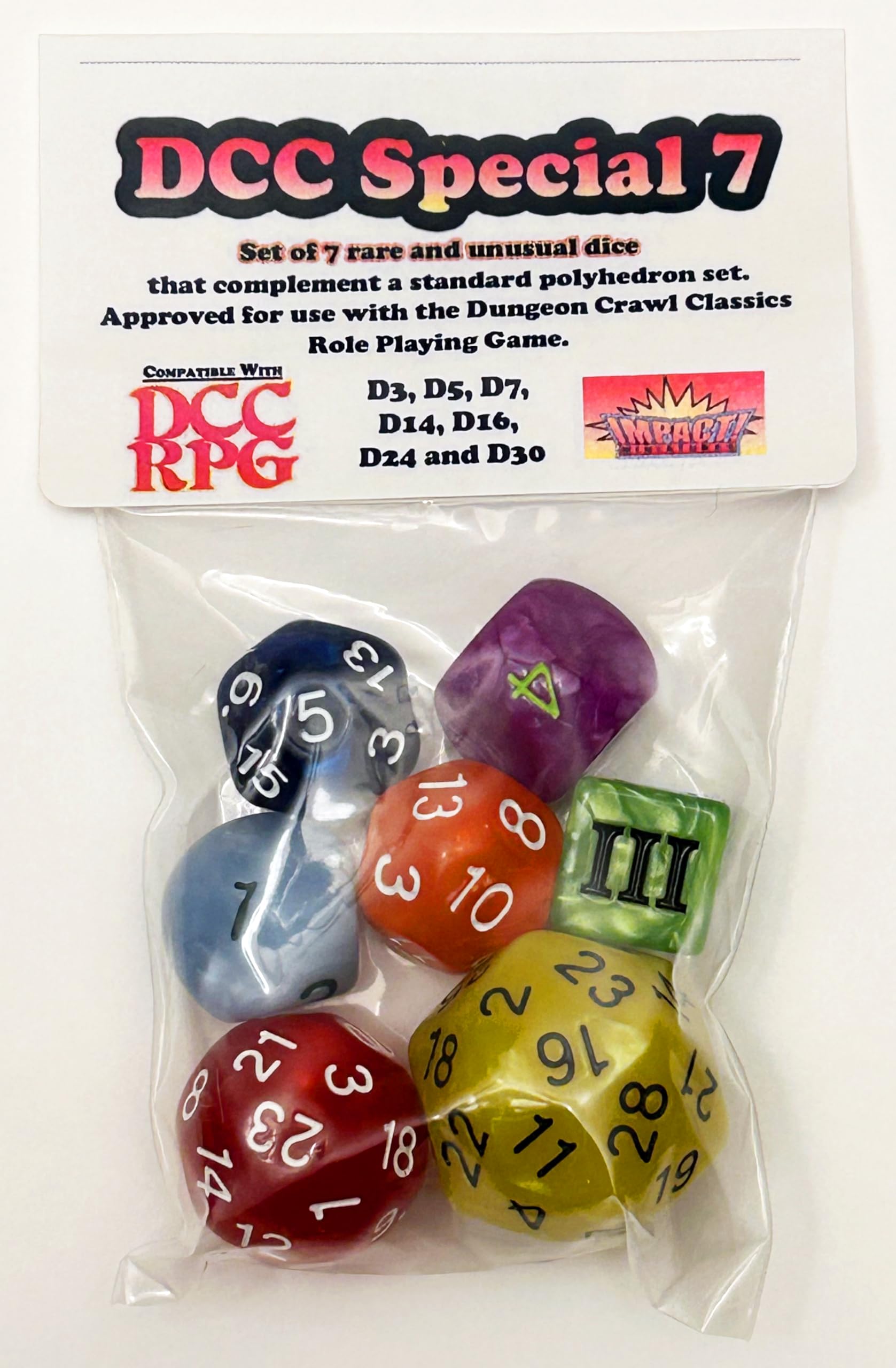 Amazon.com: DCC Special 7 - Rainbow - Set of 7 Rare and Unusual