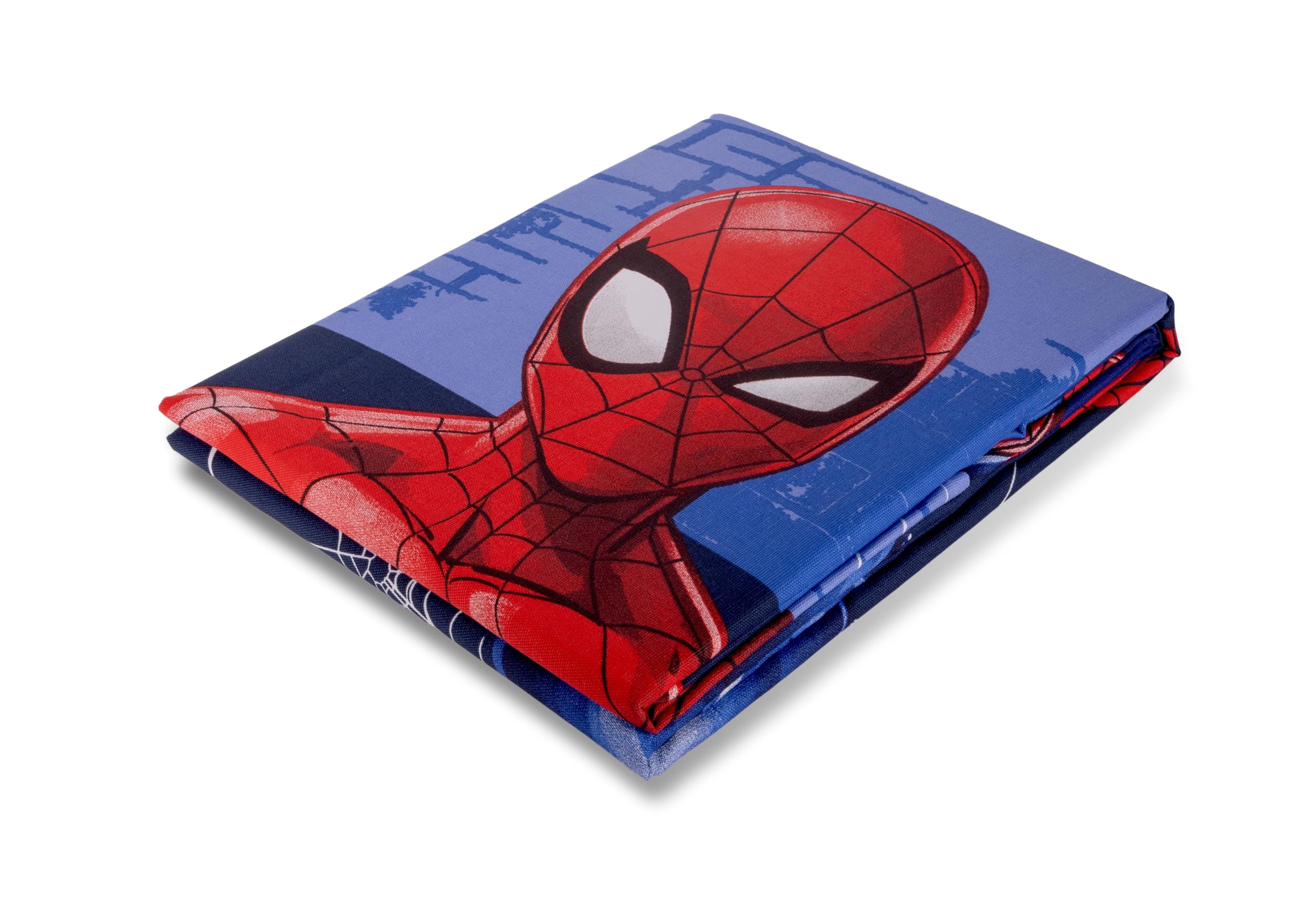Spiderman, Disney-Tagesdecke für Einzelbett, Nicht gepolstert, für Einzelbett, 170 x 270 cm, 100% Baumwolle, Disney, Marvel