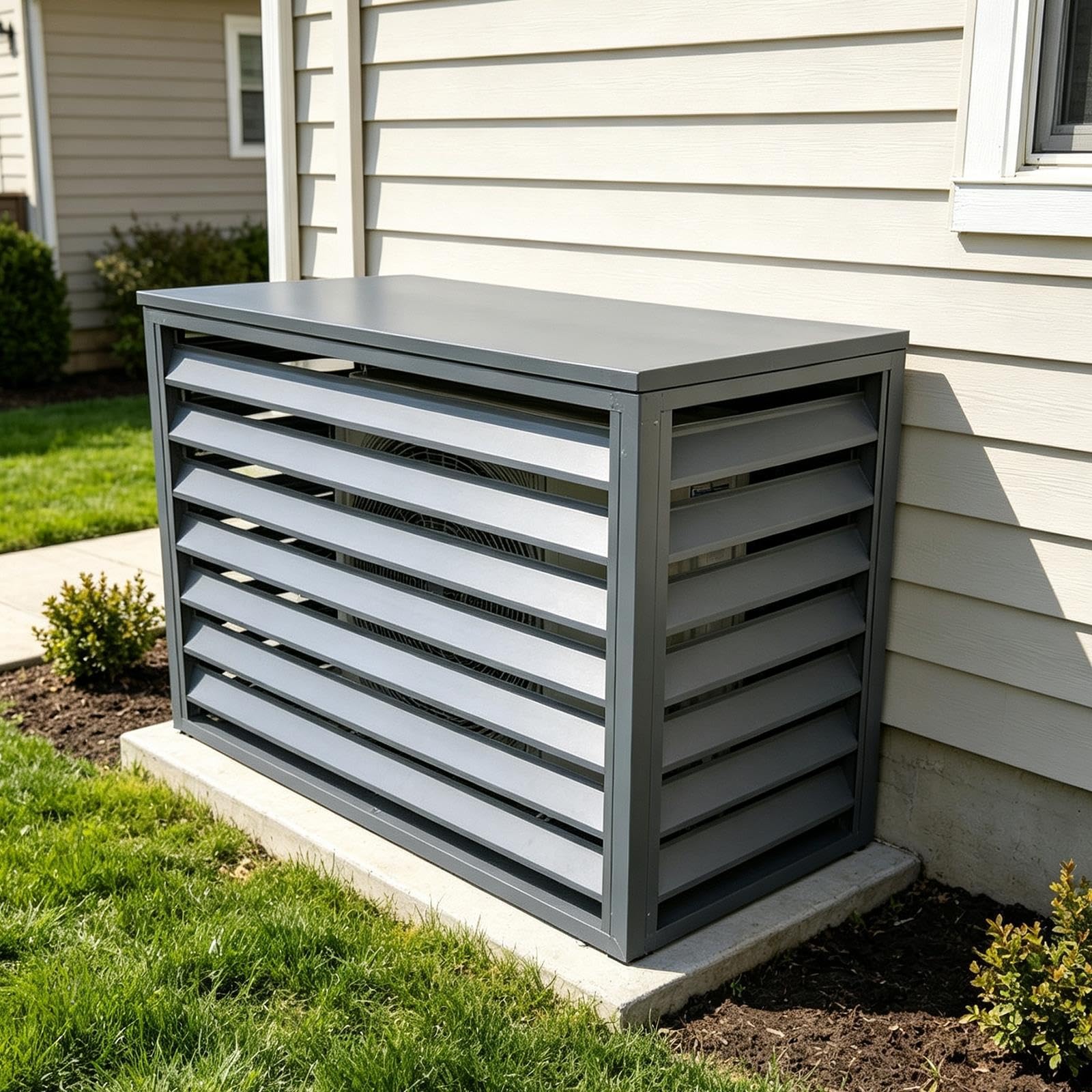 Aluminium Sichtschutzgitter für Mini Split Klimaanlagen