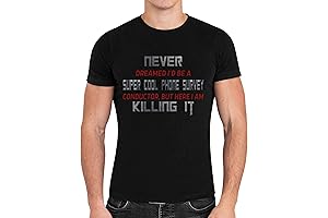 Humorous Gift Funny Phone Survey T-shirt For Customer Service Reps - Black