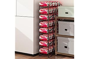 GILLAS 2-Pack Soda Storage Organizer Pantry Holder