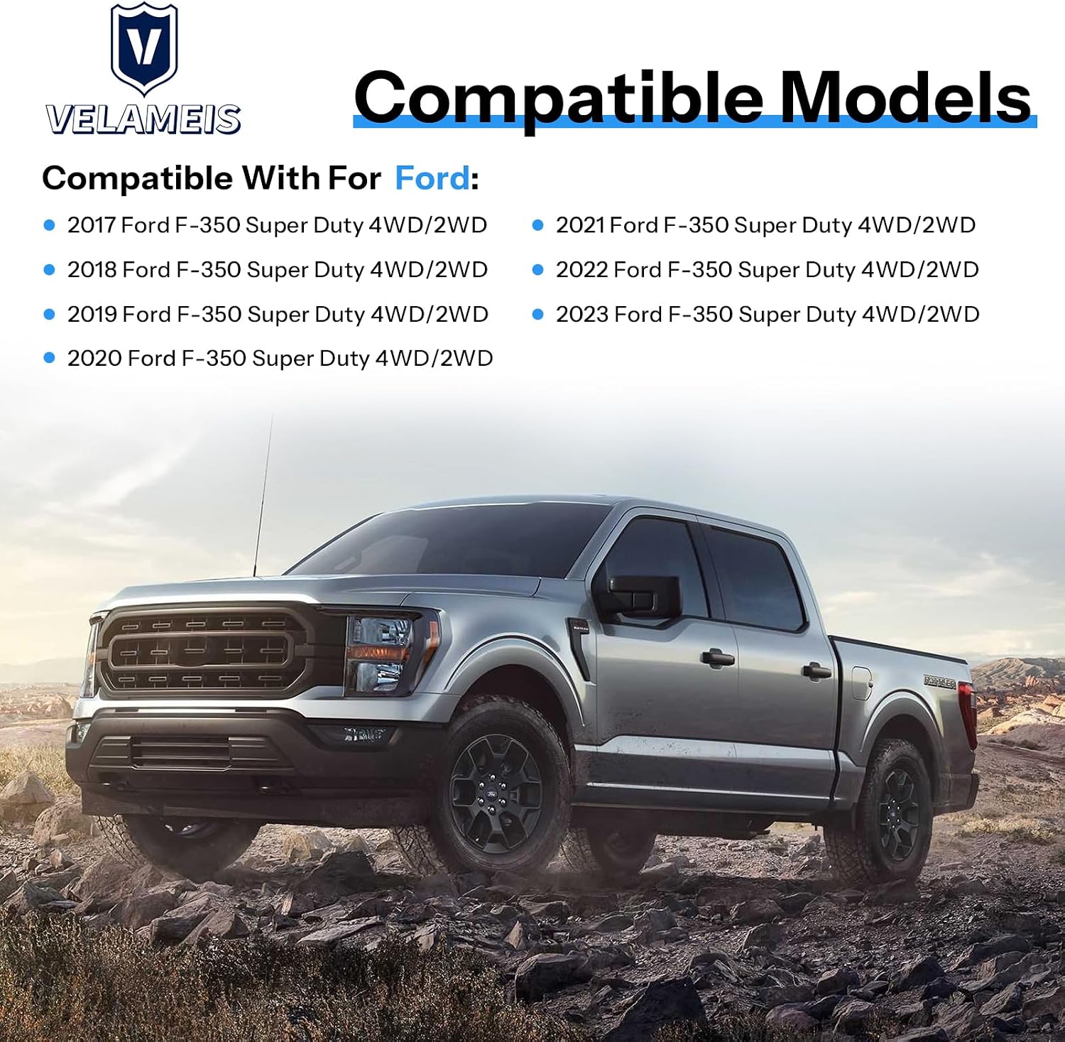 FR350SDJ Rear Suspension Enhancement for 2017-2021 F-350 for 20172018 2019 F-450 2WD/4WD Suspension Enhancement System Rear Kit