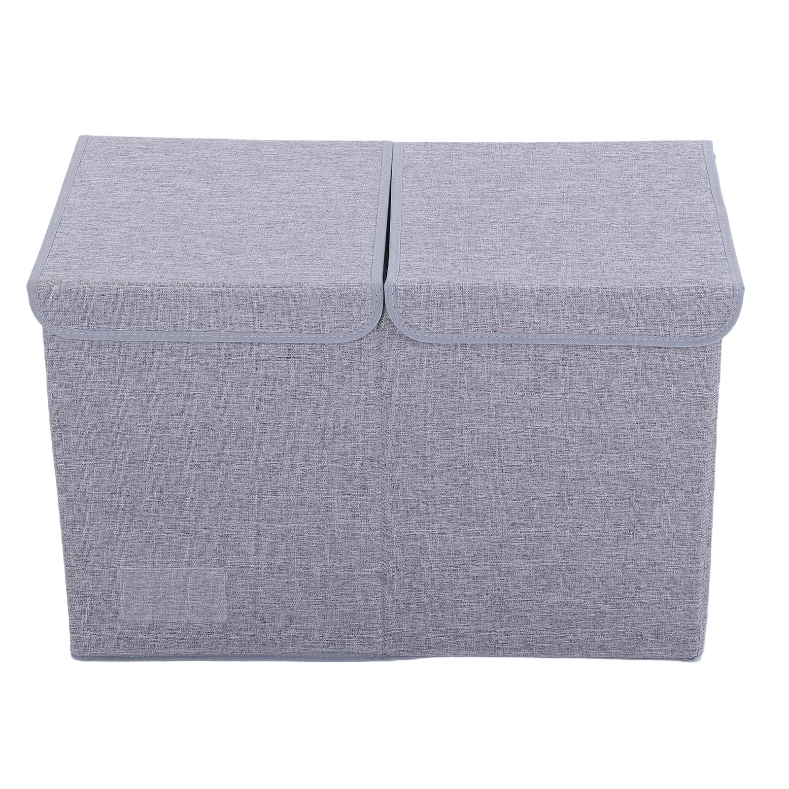 Caja Organizadora de Juguetes Grande y Resistente con Tapa Plegable para
