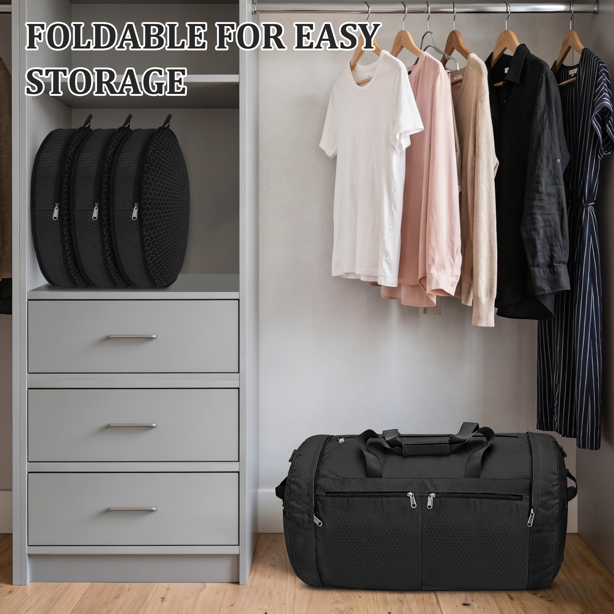 Borsa da viaggio 80L Nero