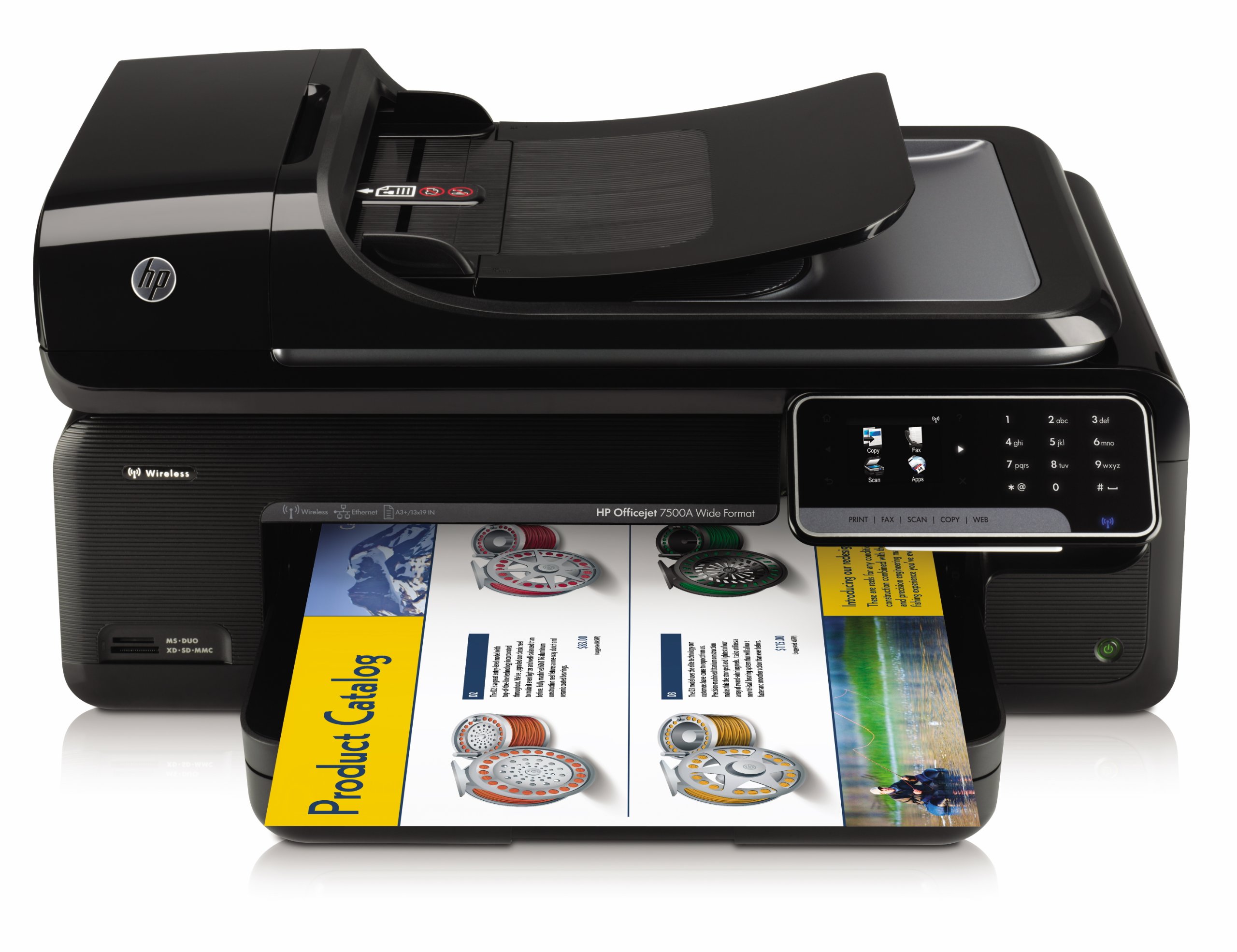 HP Multifonction encre couleur tout-en-un Officejet 7500A réseau + sans fil A3
