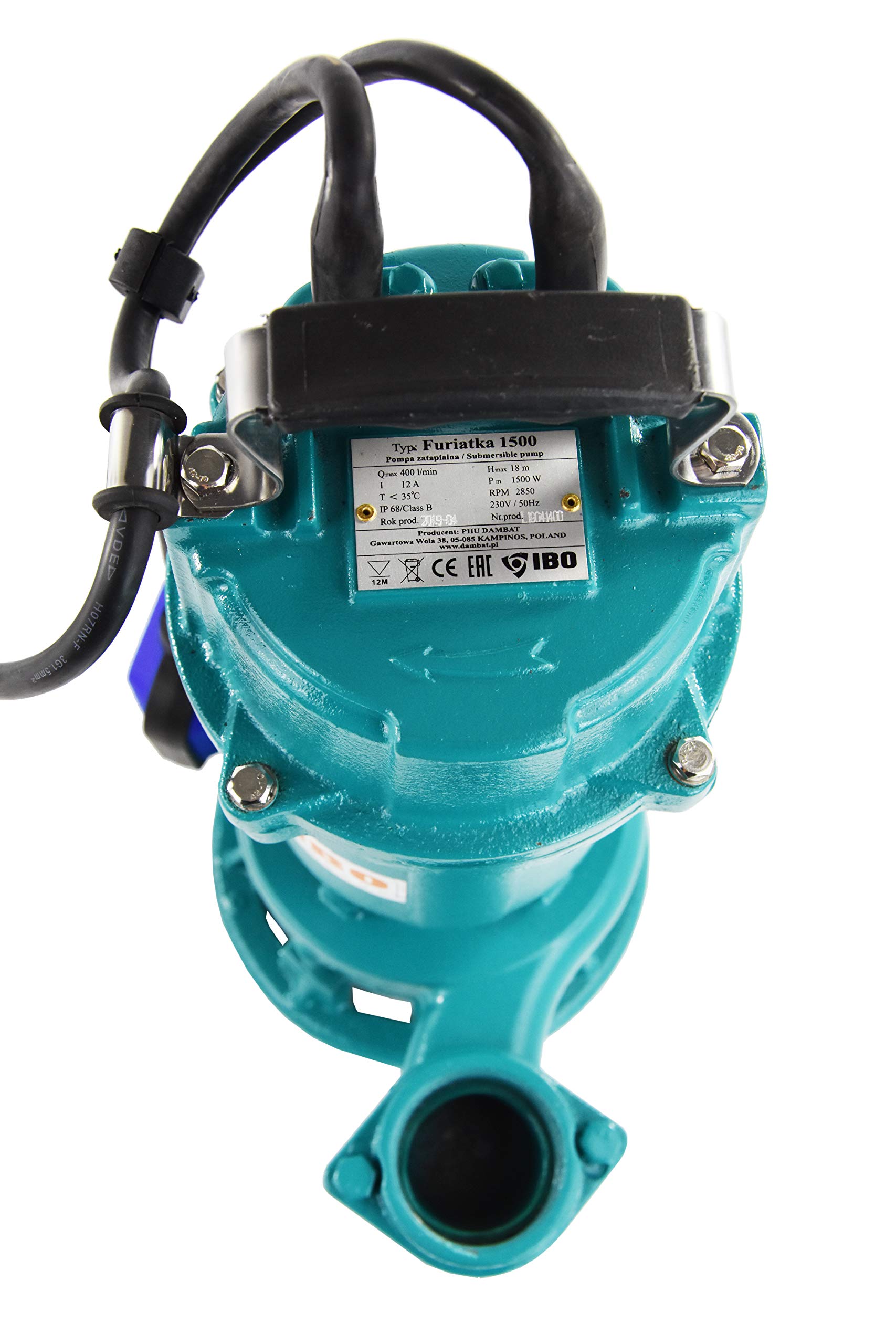 IBO 550 FURIATKA Submersible Pump, Grün, 24 x 46 cm