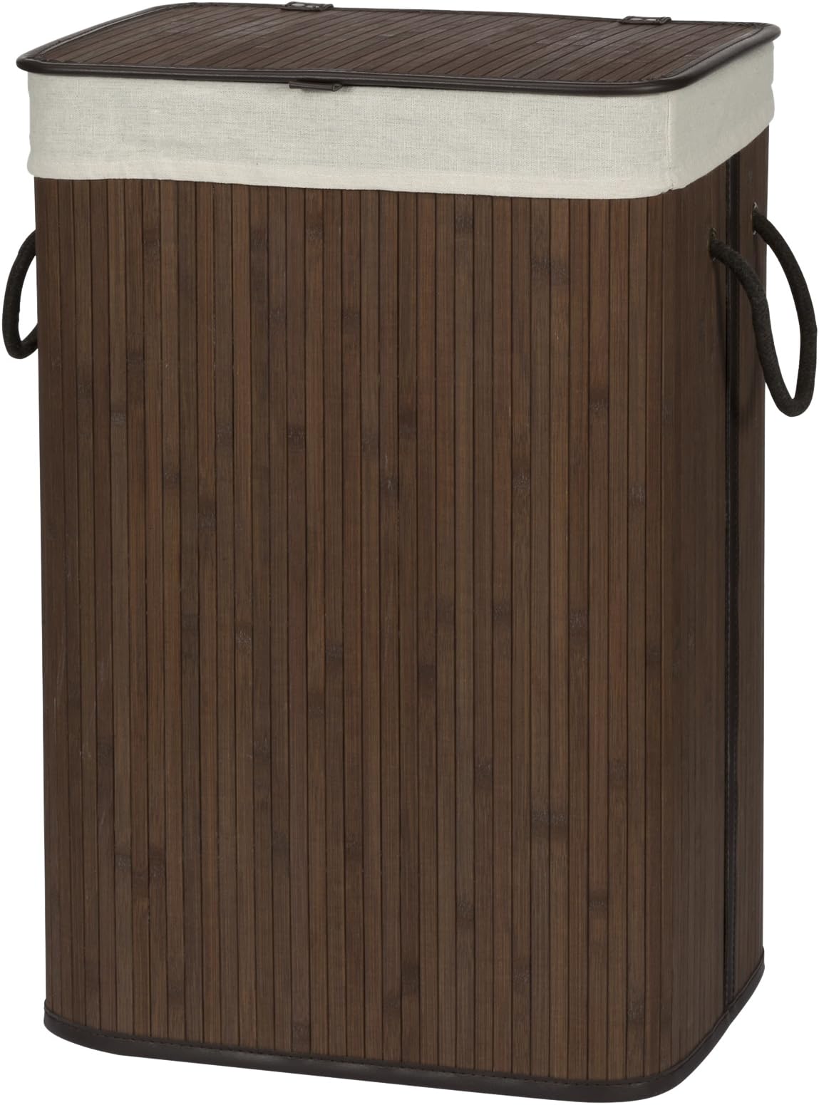 Folding Bamboo Hamper Finish: Espresso