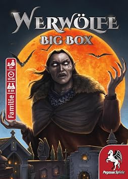 Werewolves Big Box 13 cm x 6.5 cm x 18.5 cm Black