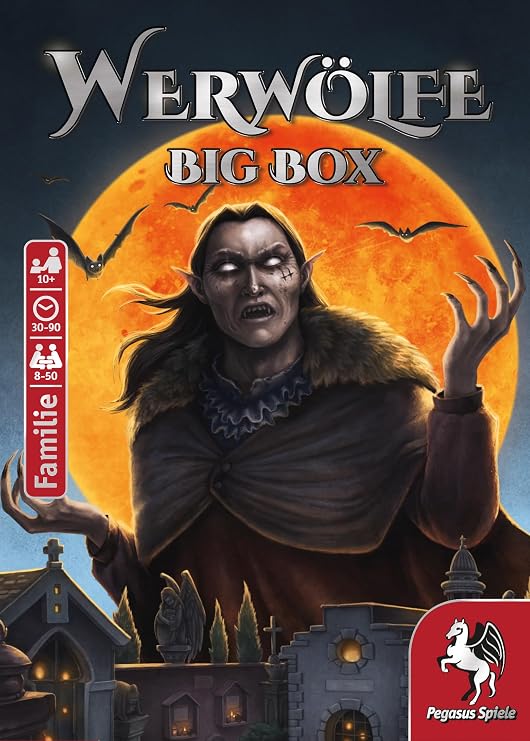 Werewolves Big Box 13 cm x 6.5 cm x 18.5 cm Black