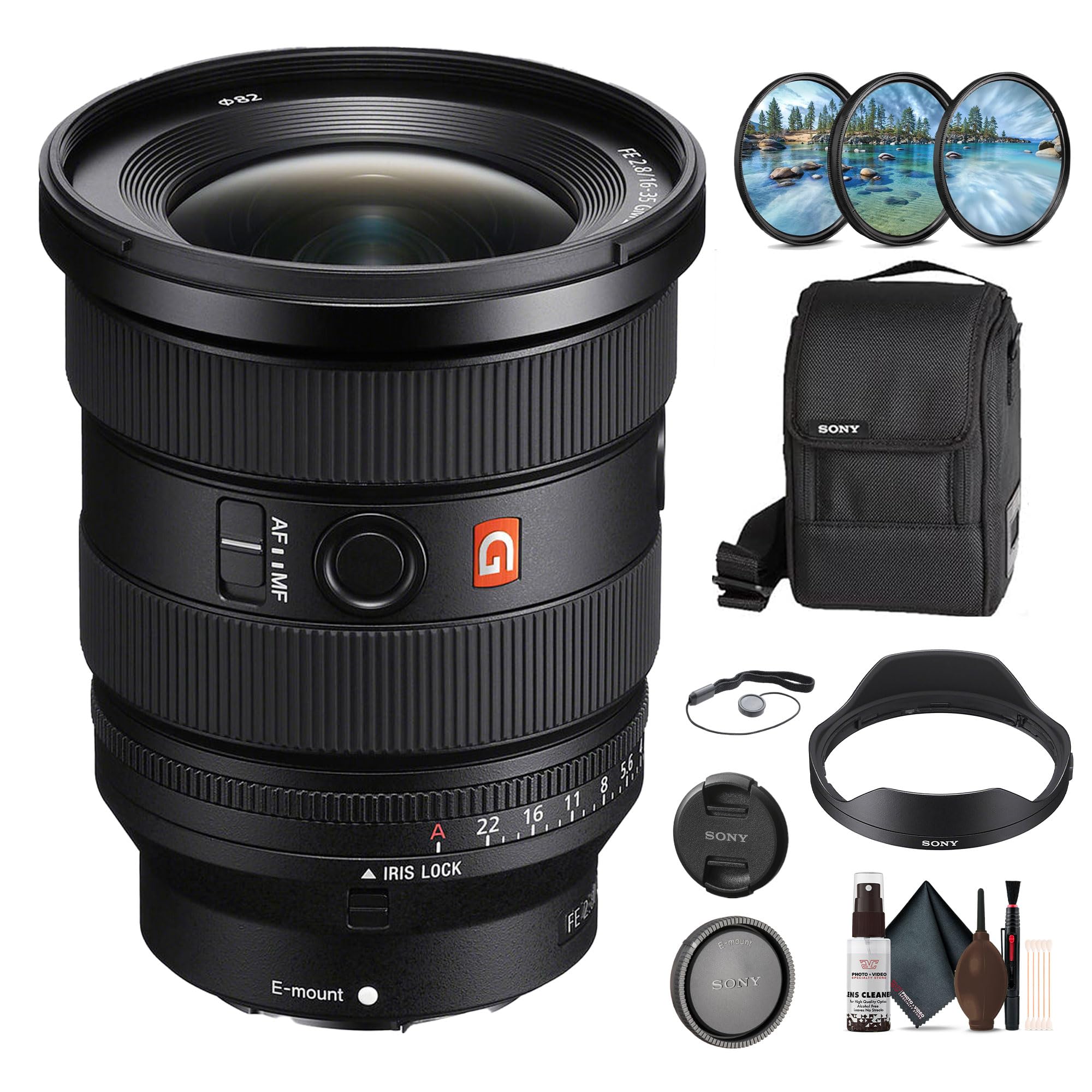 SONY - FE 16-35mm F2.8 GM SEL1635GM 各種フィルターつき SONY SEL1635GM FE 16-35mm F2.8 GM SEL1635GM - 業務用撮影
