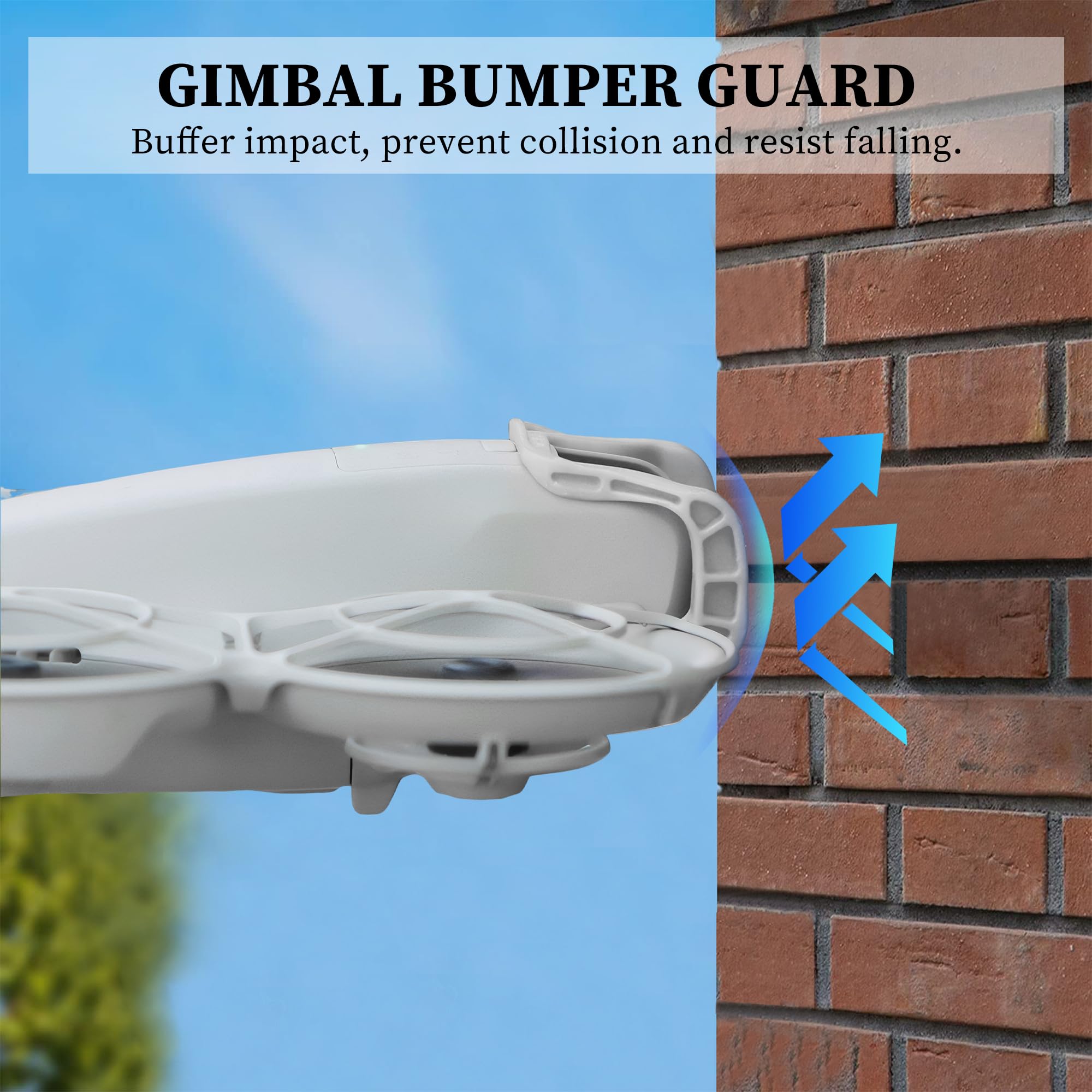 Gimbal Protection Anti-Collision Pour DJI Neo - Pare-Chocs Cardan Bumper Guard Léger