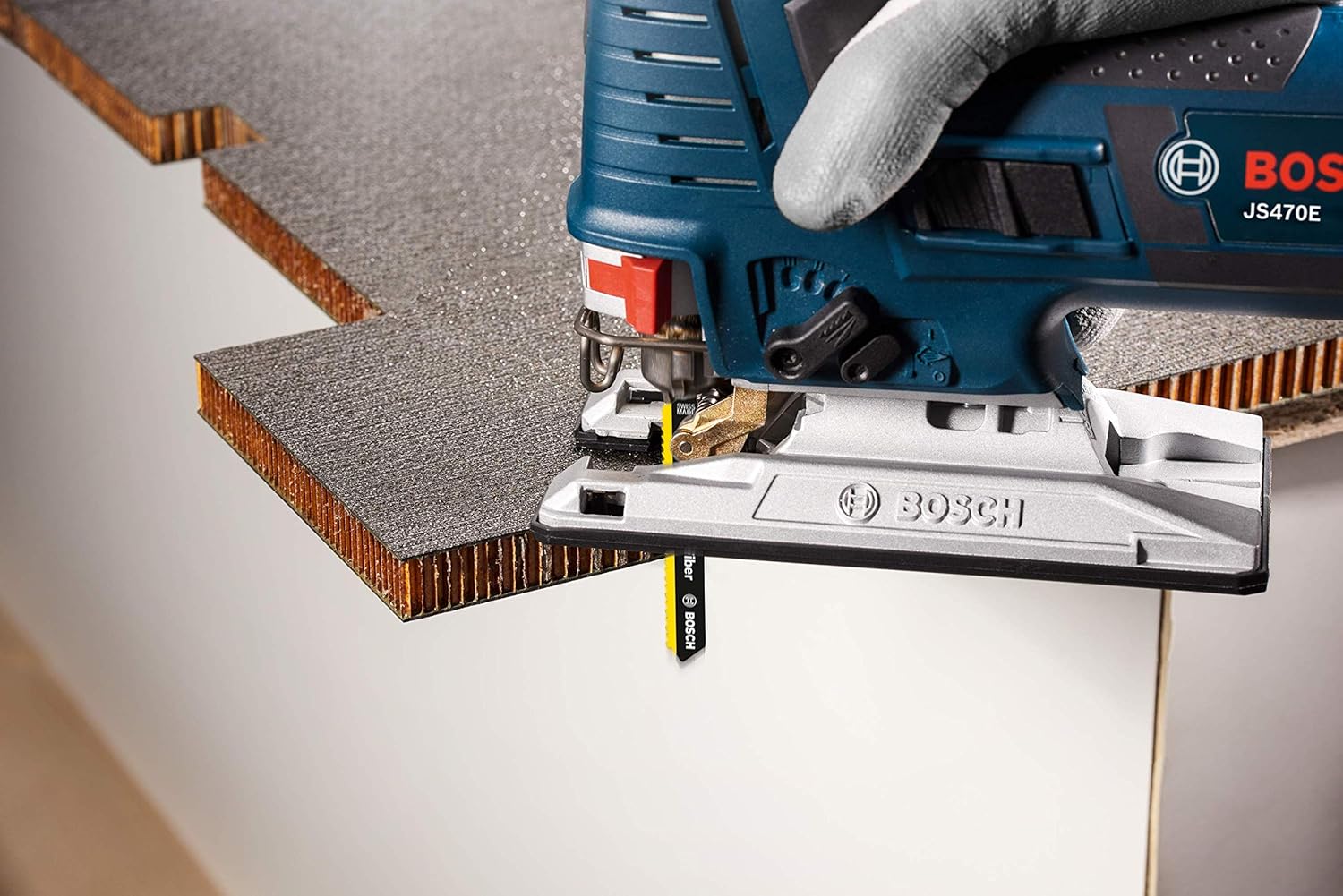 BOSCH T108BHM3 3 Pc. 3-5/8 in. 12 TPI Clean for Carbon Fiber Carbide Strip Jig Saw Blade