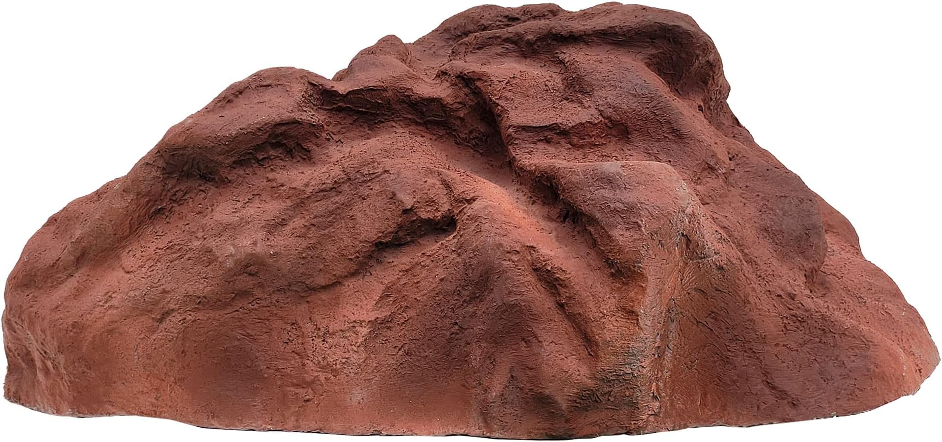 FOREVER BAMBOO Backyard X-Scapes Artificial Rock Well Pump Cover for Landscaping Faux Rock for Decorating to Hide Pipe Fiberglass Boulder Cover Medium Clay 12 in H x 20 in W x 30 in L