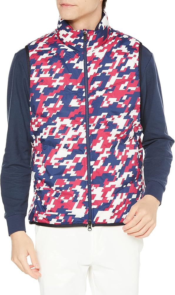 Amazon | ゴルフウェア ムーブダウン ベスト ブレスサーモ テック