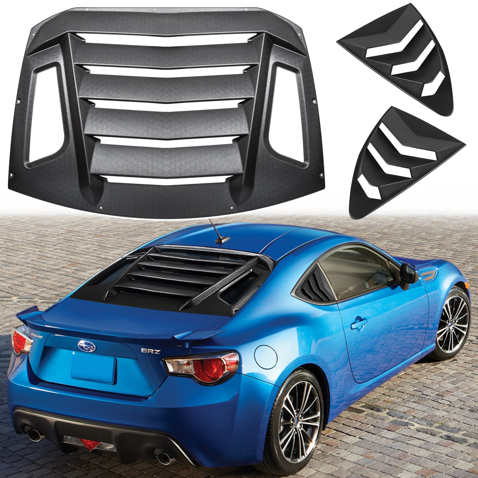 Buy Rear & Side Window Louvers for 20132020 Subaru BRZ / 20132016