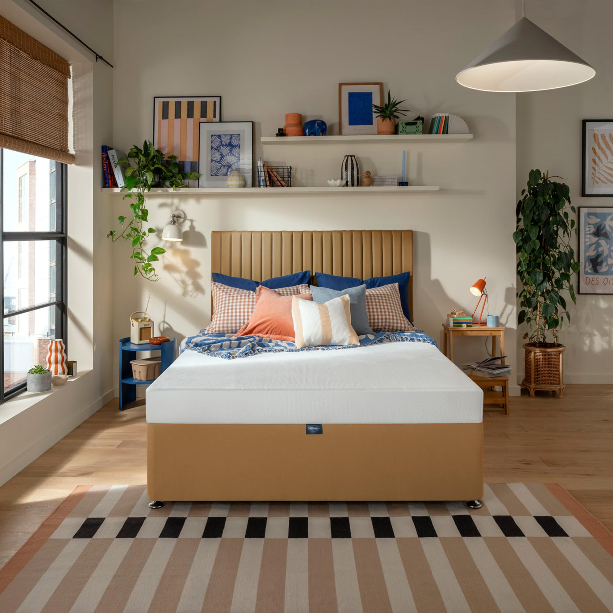 Silentnight Breathe Gel Foam Rolled Mattress