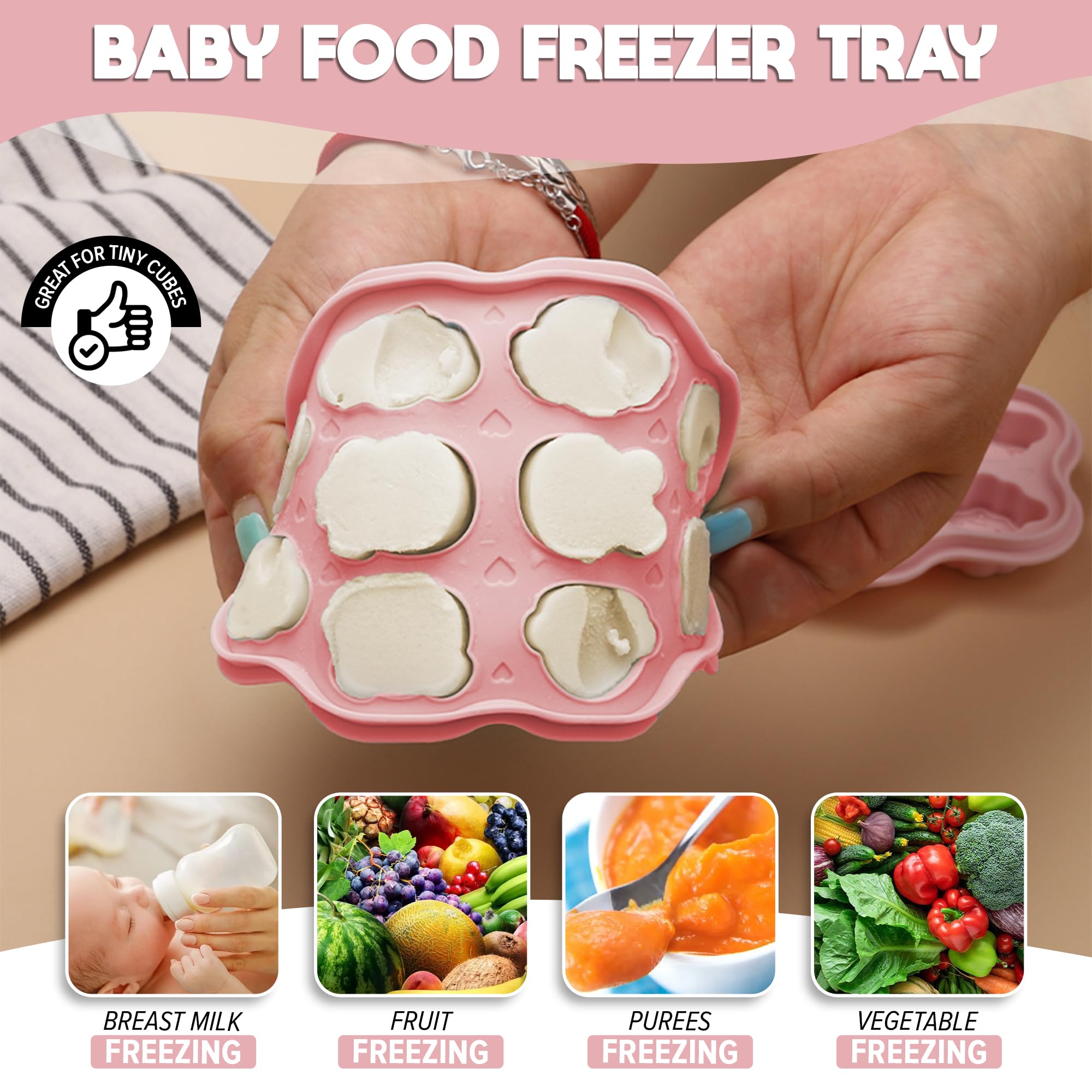 MumEZ Set di mangiatoie per frutta per bambini, include 2 mangiatoie