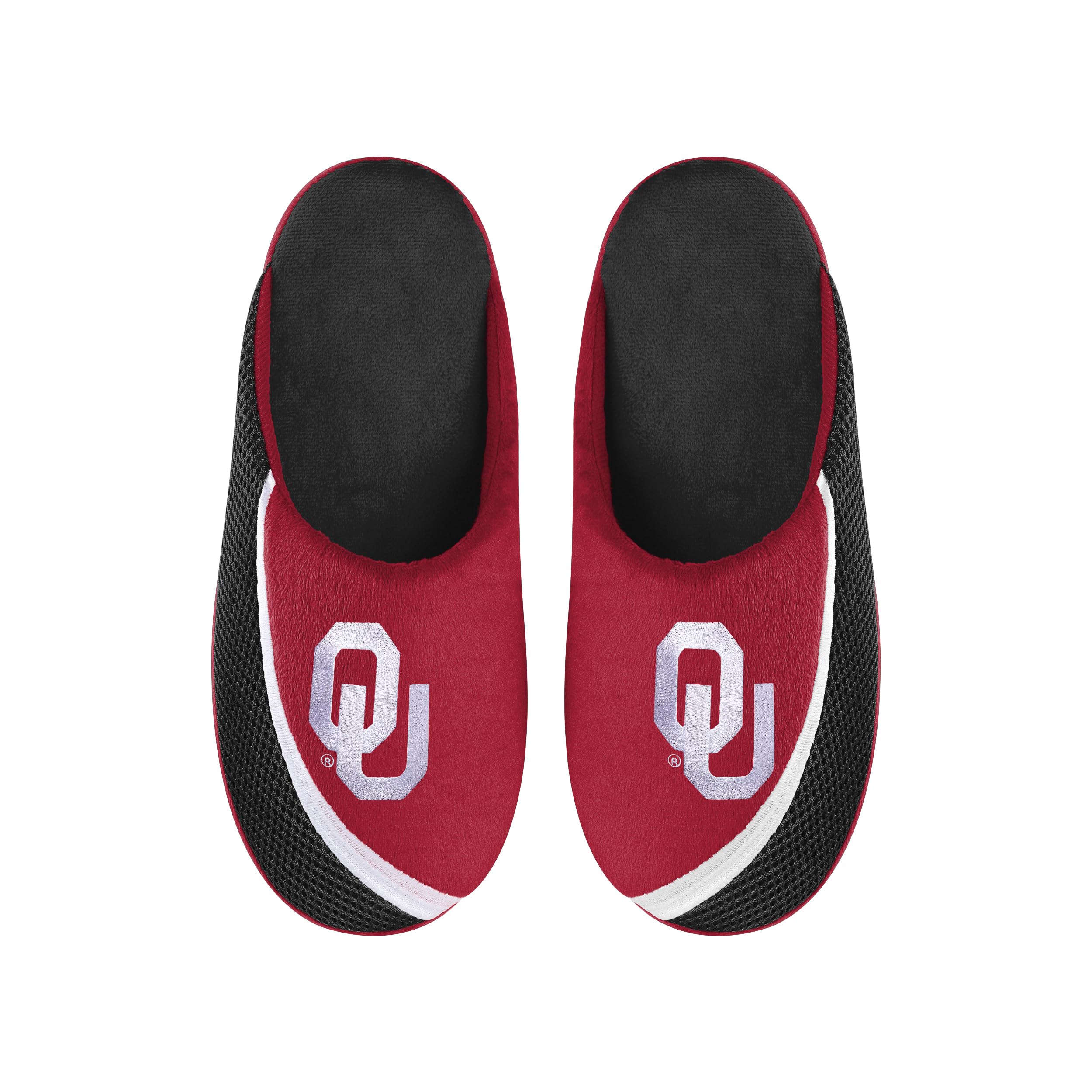 FOCO Men's NCAA 2022 Big Logo Color Edge Slipper
